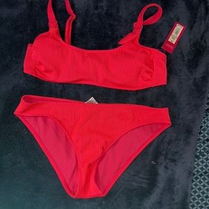 Two piece swim wear